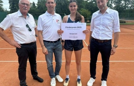 Übergabe Förderpreis an Soraya Levi